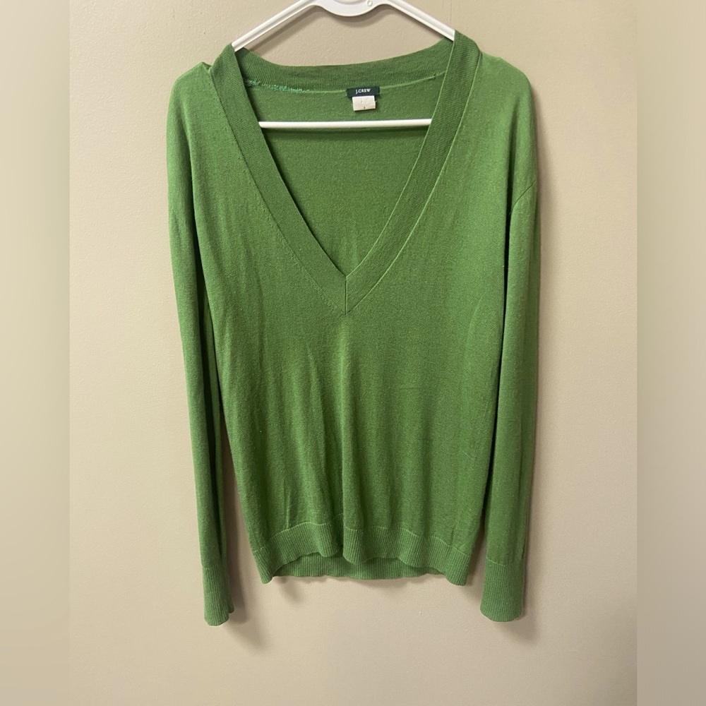 J. Crew cashmere/silk lightweight sweater